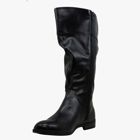 Style & Co Kelimae Black Scrunch Boots size 6 - Picture 2 of 7